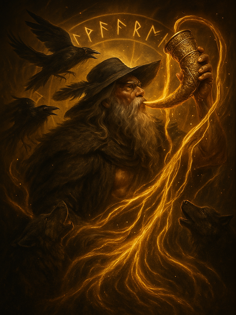 🍯 The Mead of Poetry: A Norse Legend of Wisdom and Inspiration